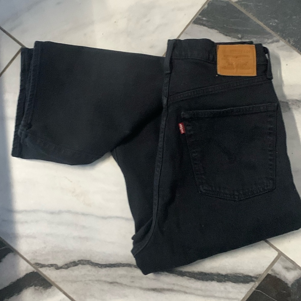 Levi Strauss Ribcage Straight Jeans